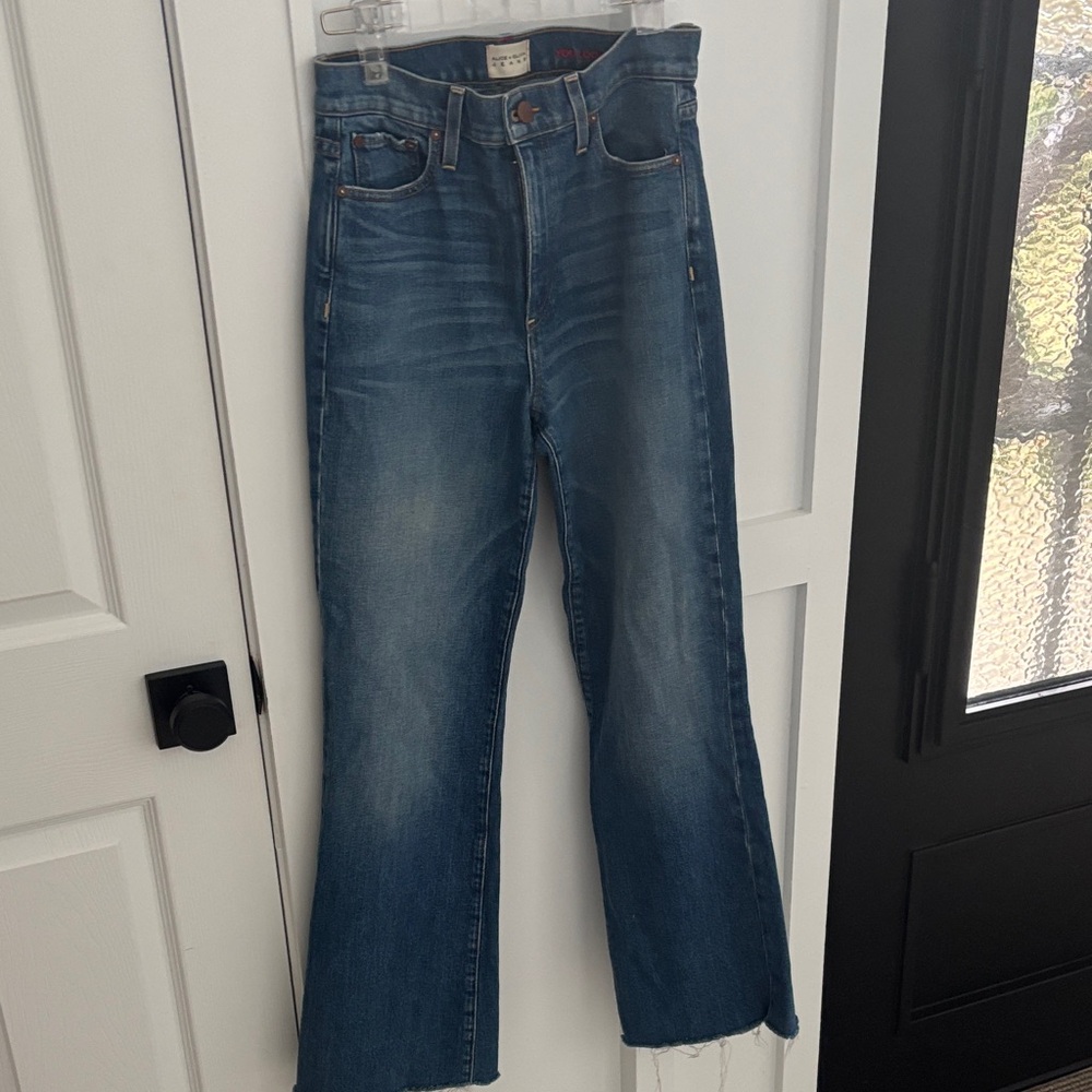 Alice + Olivia Blue Denim Jeans